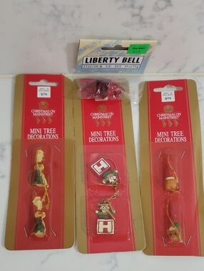 Vintage Minature Christmas Decorations